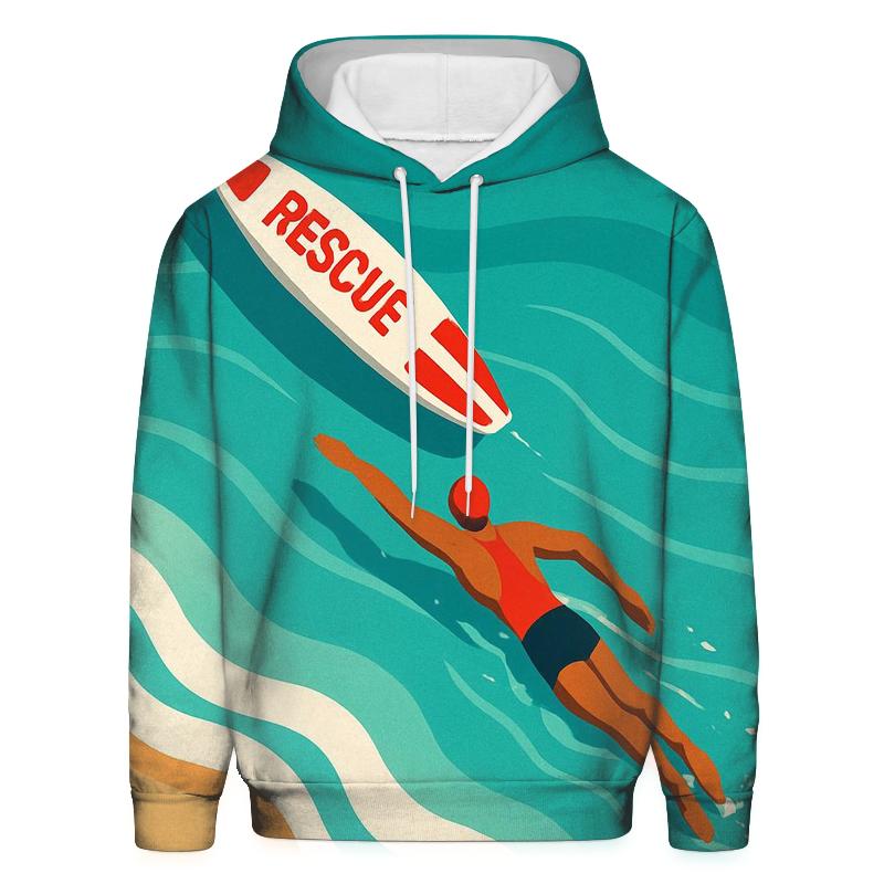 Surf Lifesaving Coastal Patrol Australia embroidered hoodies