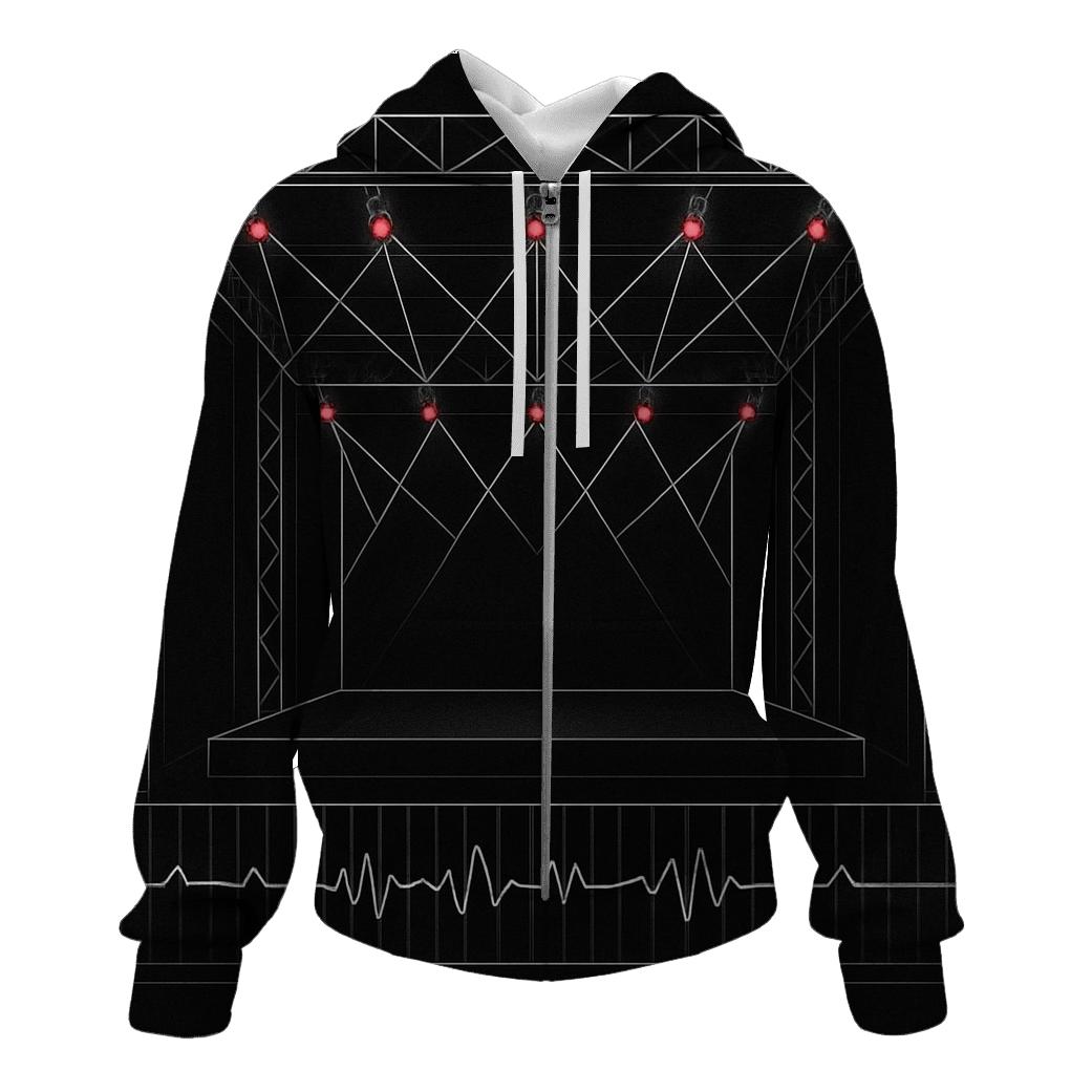 Concert Stage Wireframe heavyweight hoodies