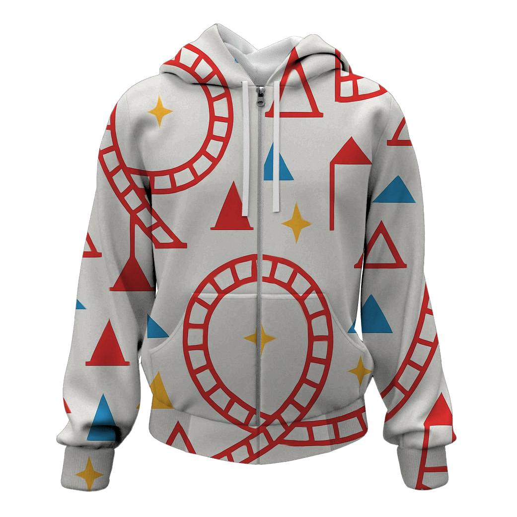 Electric Coaster Polygon Track hoodie trends