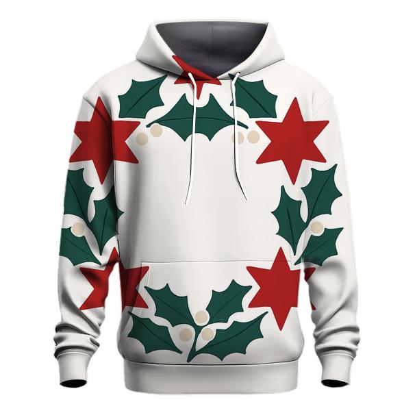 Star Of Bethlehem Geometry Wreath custom hoodies