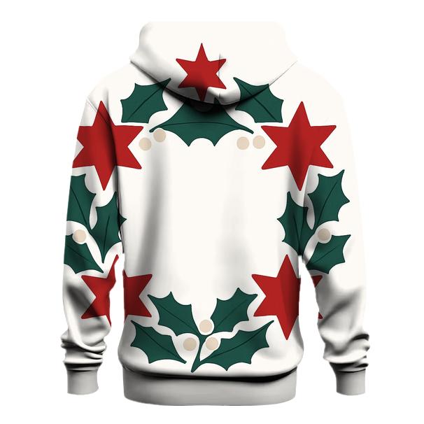 Star Of Bethlehem Geometry Wreath custom hoodies