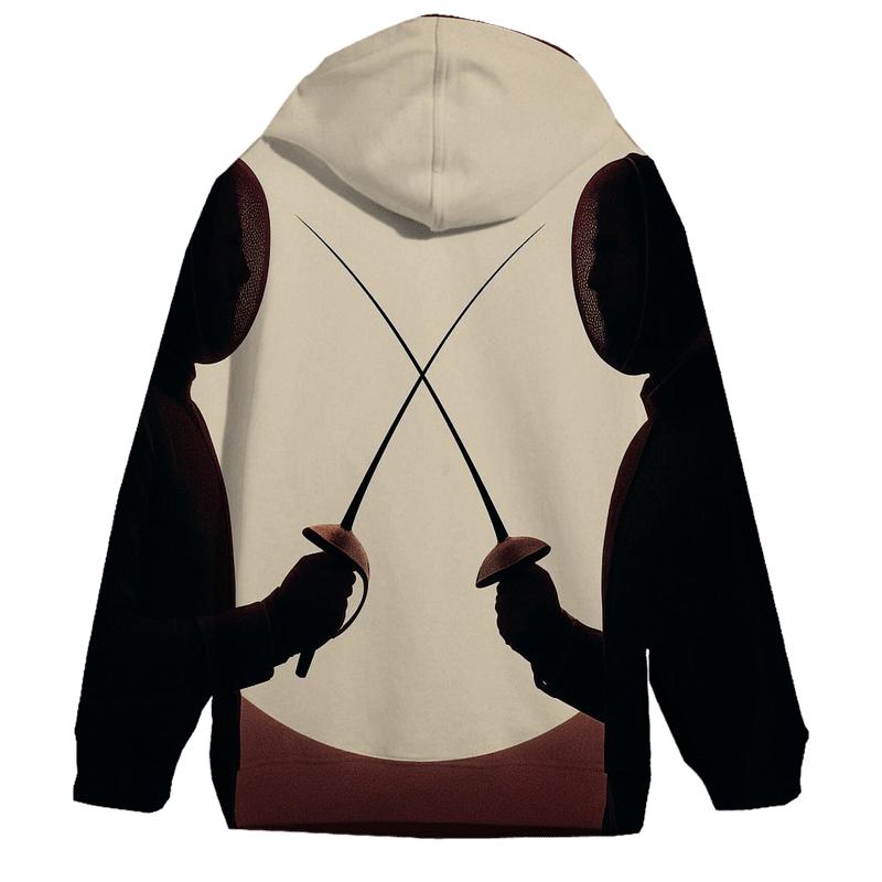 Fencing Eclipse Duel France premium hoodies