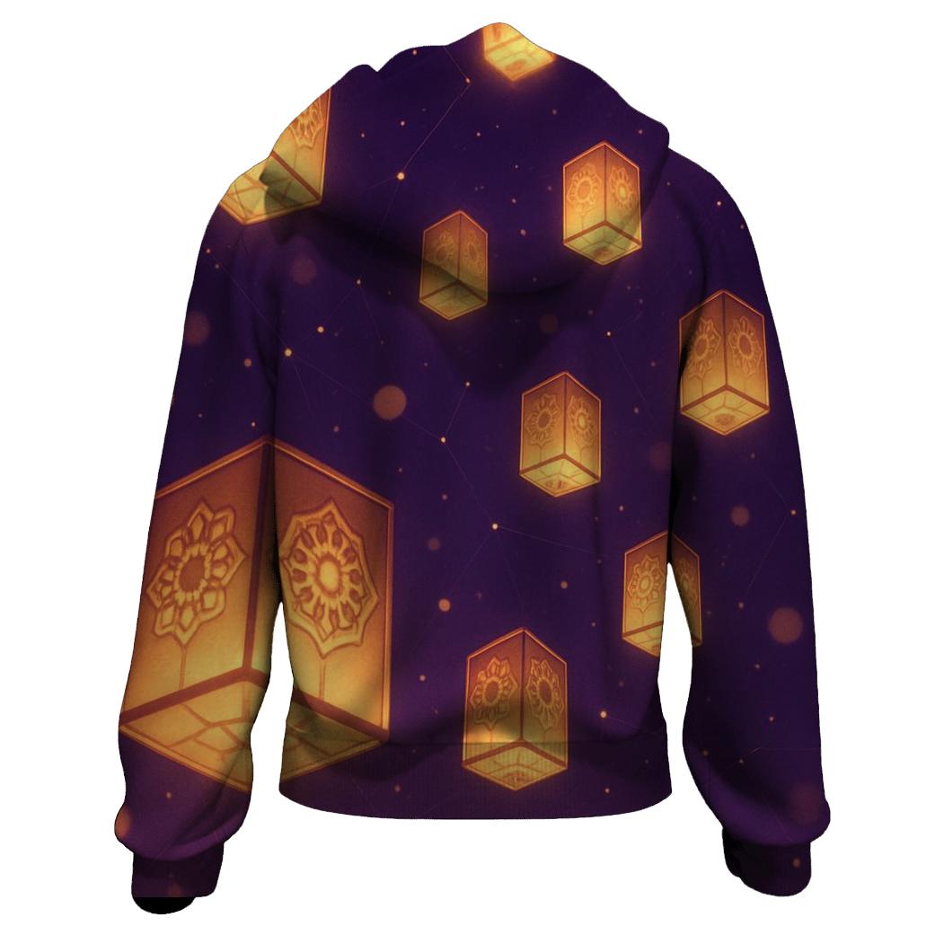 Lantern Festival Sky Geometry hoodie designs