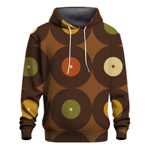 Groovy Vinyl Wave Grid premium hoodies