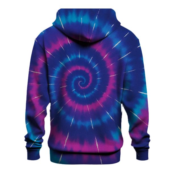 Nebula Spiral Overdye Whirlpool designer hoodies