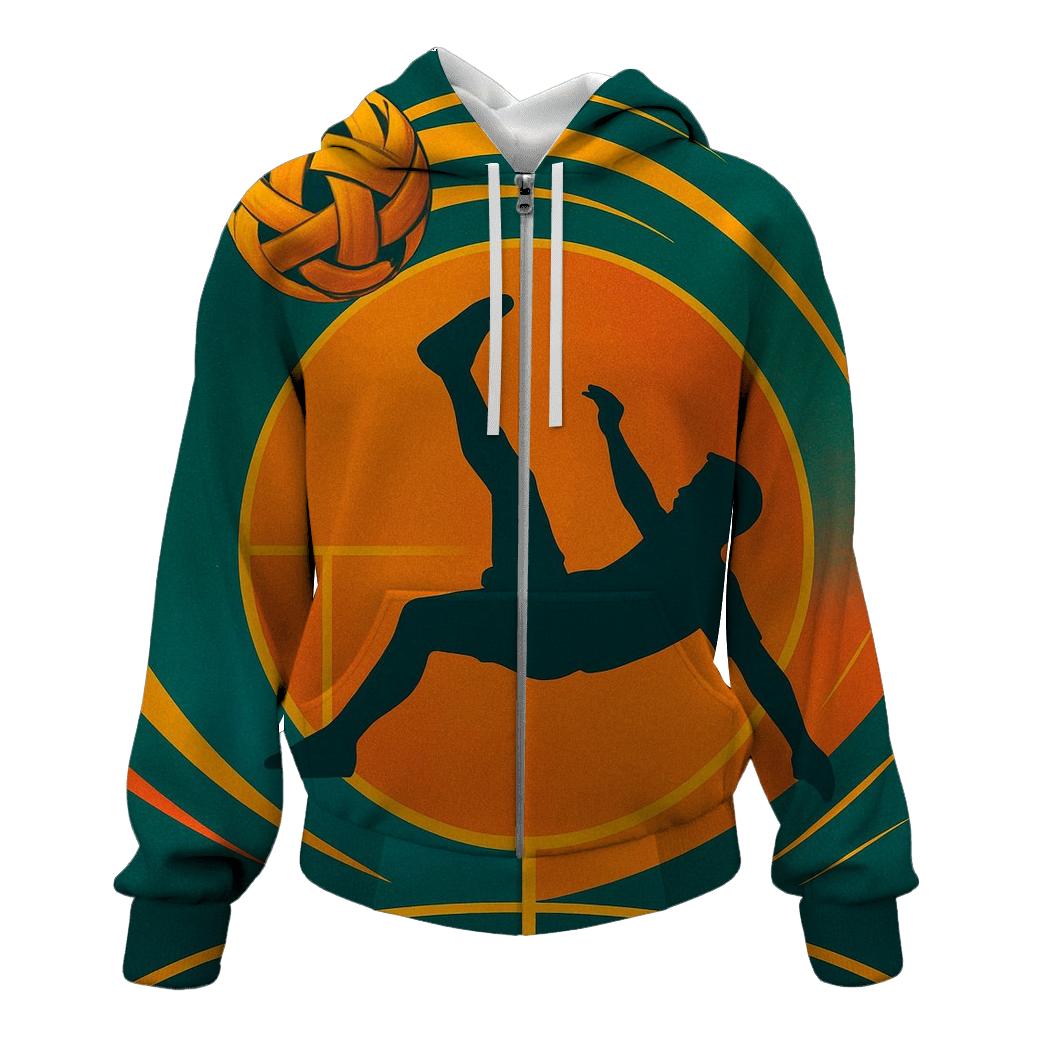 Sepak Takraw Orbital Bicycle Kick Thailand pullover hoodies