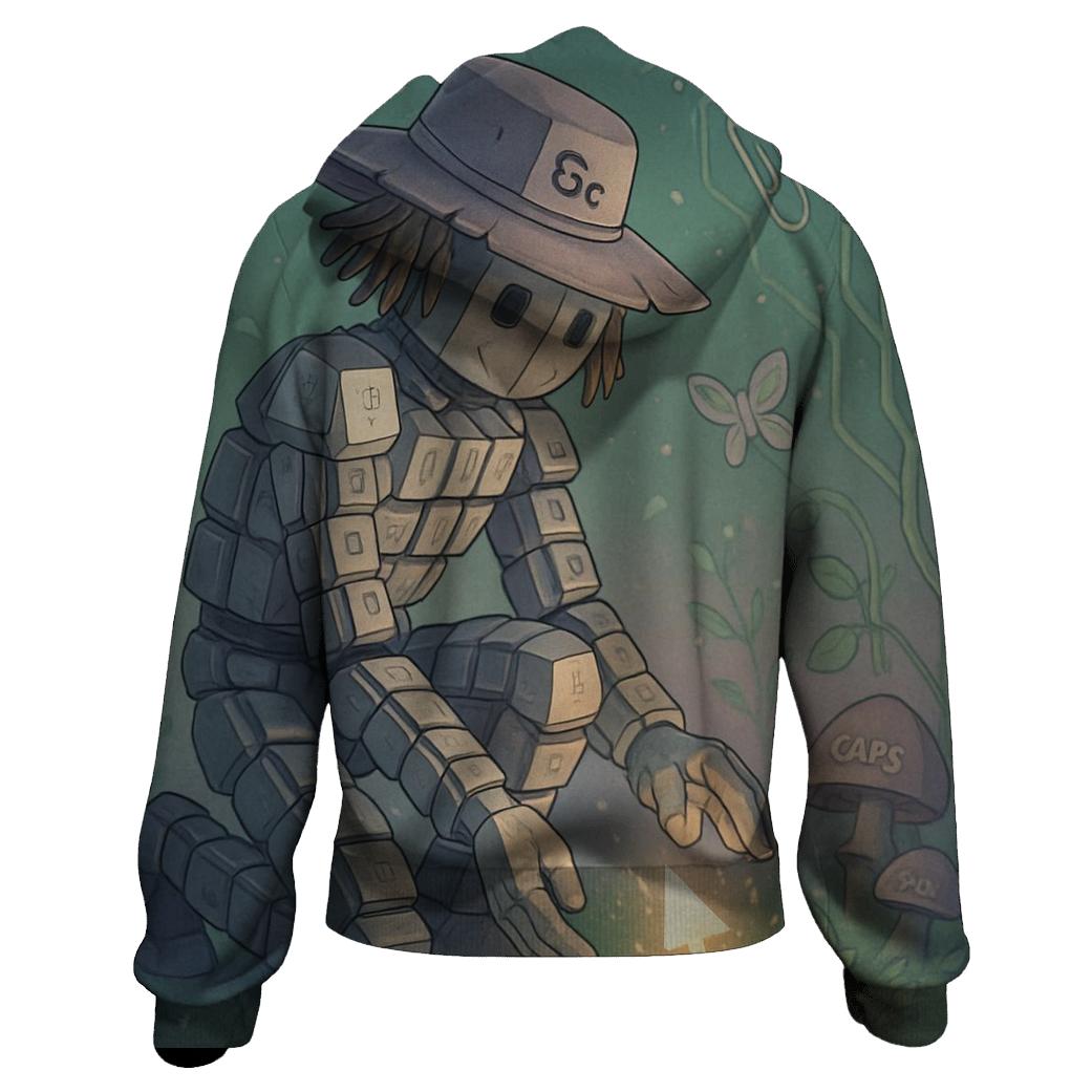 Garden Of Wandering Keys graphic hoodies