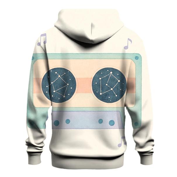 Cassette Constellation Map heavyweight hoodies