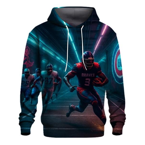 Underground Train Tunnel Kickoff Standoff custom hoodies