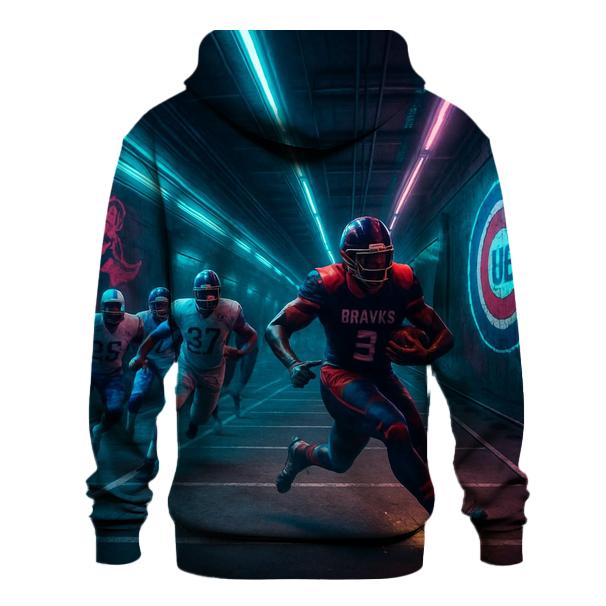Underground Train Tunnel Kickoff Standoff custom hoodies