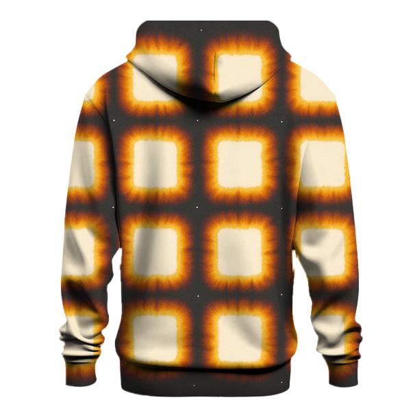 Itajime Eclipse Window Grid pullover hoodies