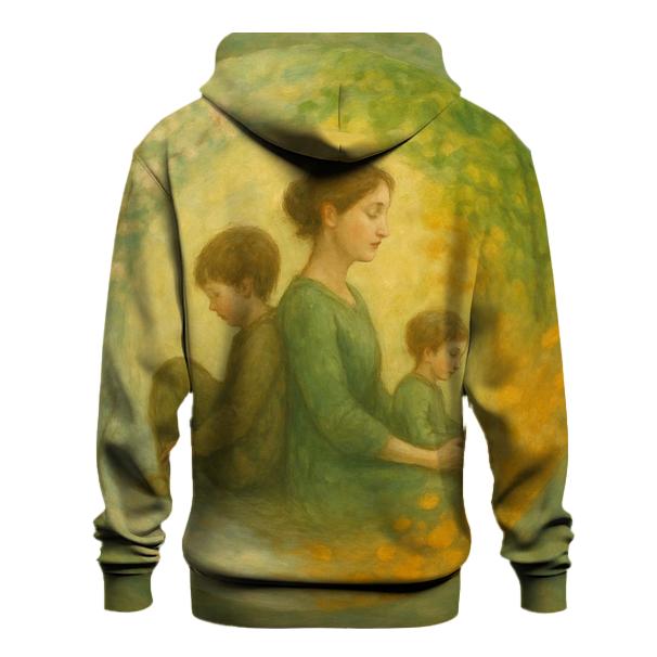 Her Patience The Slow Turning Of Seasons In One Heart embroidered hoodies