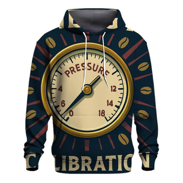 Espresso Dial Burst premium hoodies