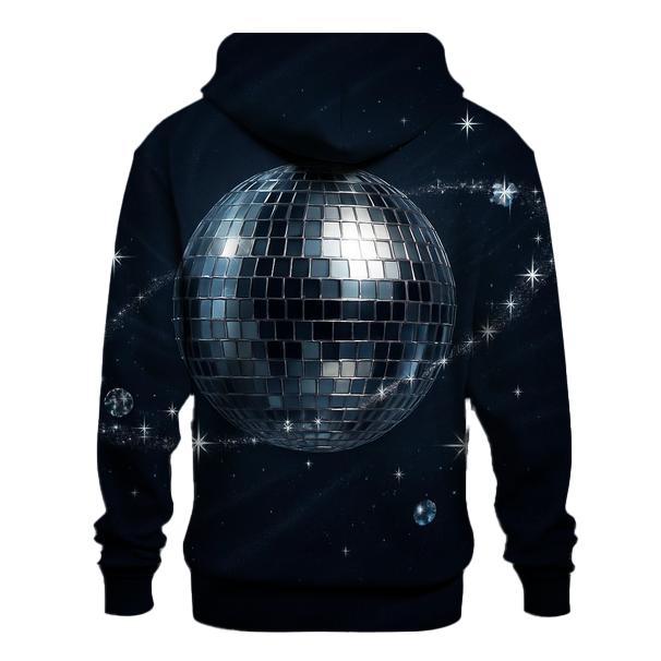 Midnight Disco Orbit zip-up hoodies