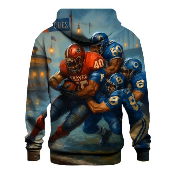 Riverboat Goal Line Stand On A Floating Field zip-up hoodies