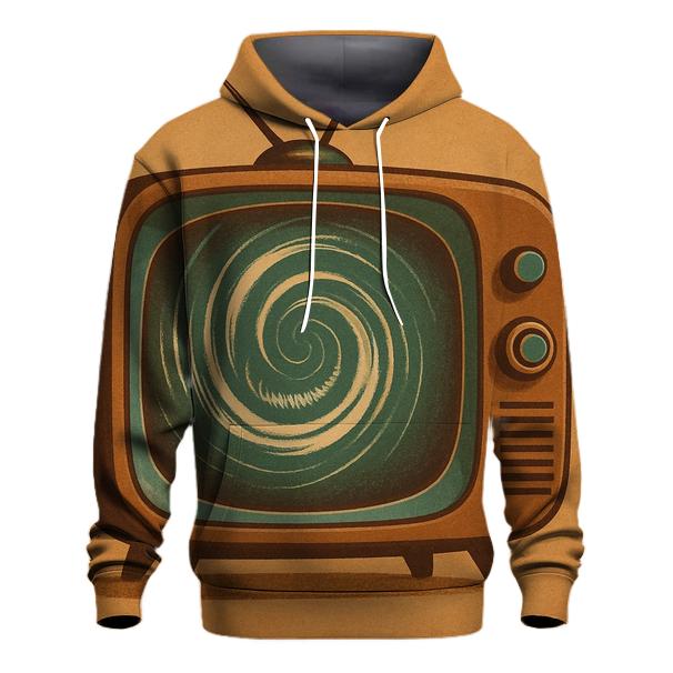 Retro TV Sound Portal lightweight hoodies
