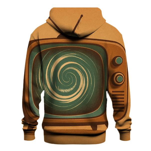 Retro TV Sound Portal lightweight hoodies