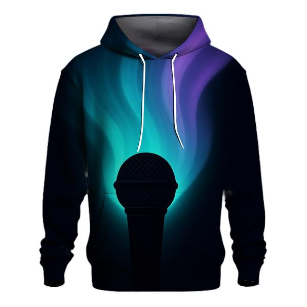Microphone Aurora Glow heavyweight hoodies
