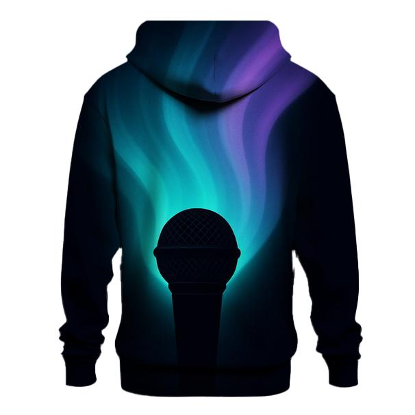 Microphone Aurora Glow heavyweight hoodies
