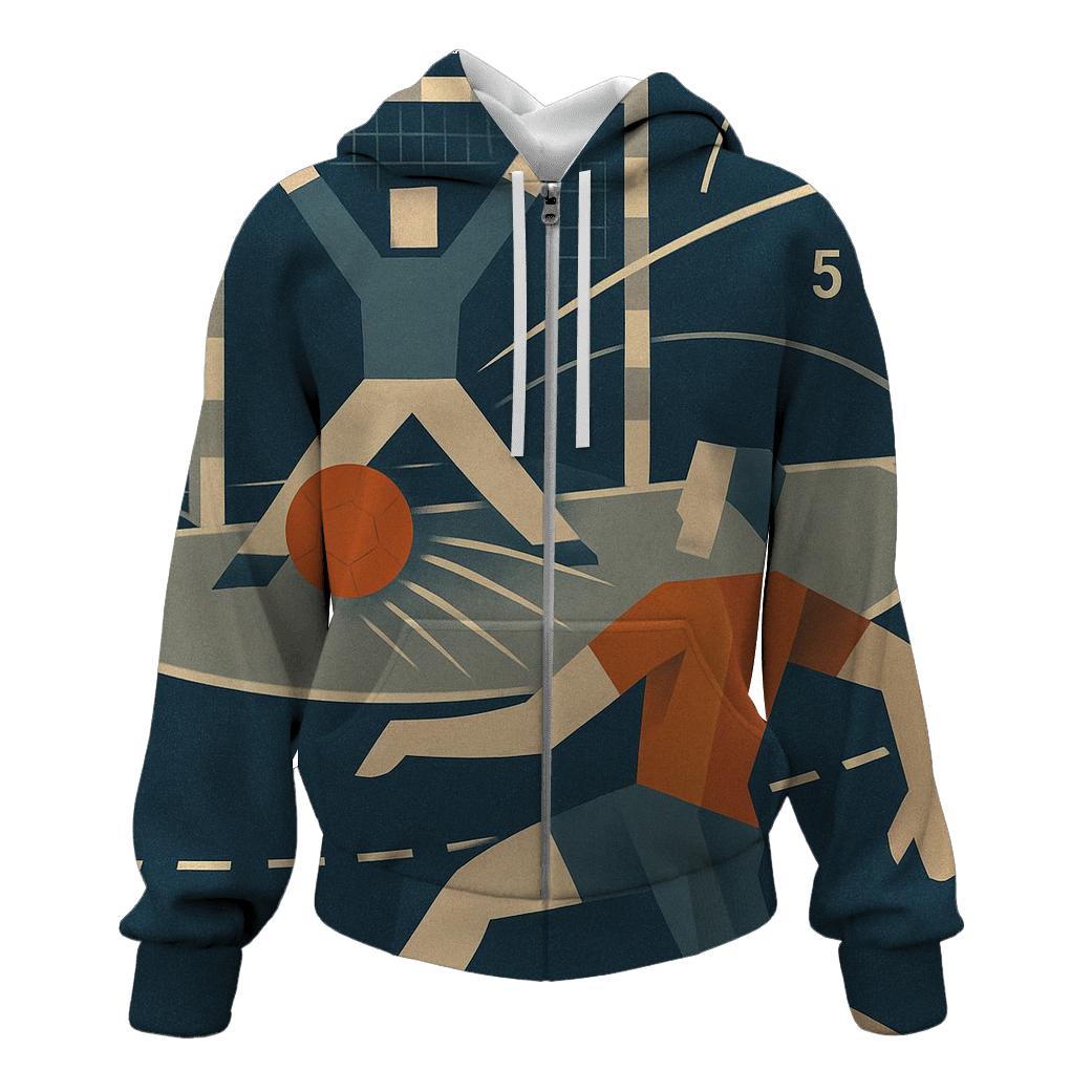 Handball Clockwork Sprint Denmark printed hoodies