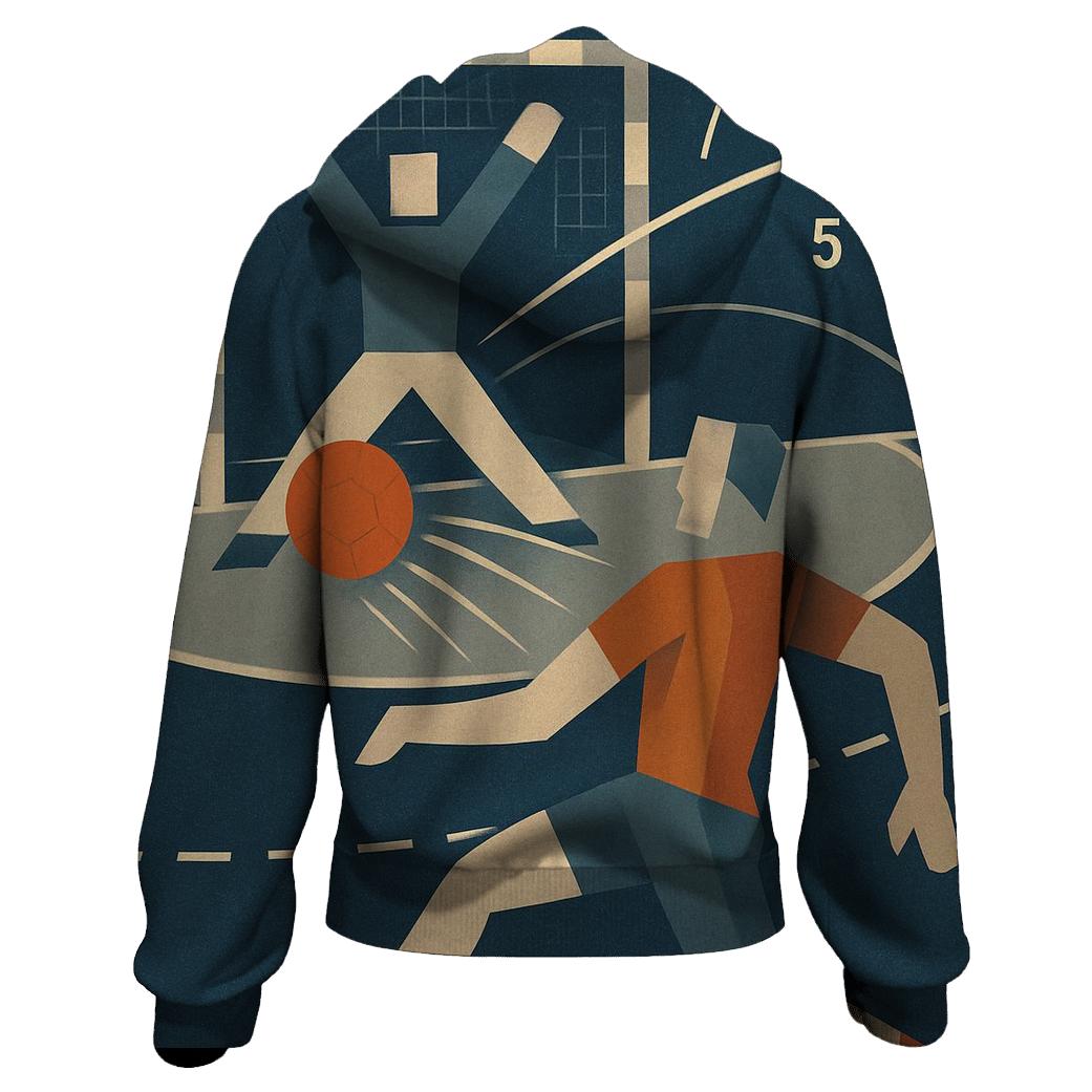 Handball Clockwork Sprint Denmark printed hoodies