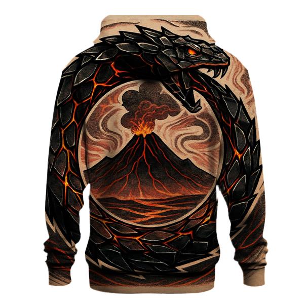 Volcanic Glass Ouroboros Smithing Mark hoodie styles