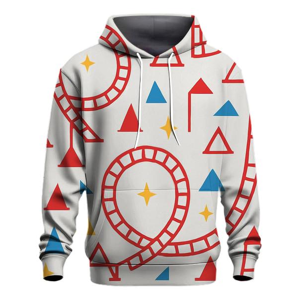 Electric Coaster Polygon Track hoodie designs