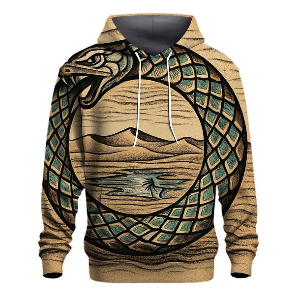 Desert Mirror Ouroboros Mirage pullover hoodies