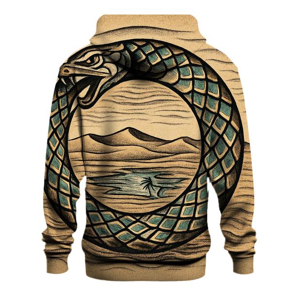 Desert Mirror Ouroboros Mirage pullover hoodies