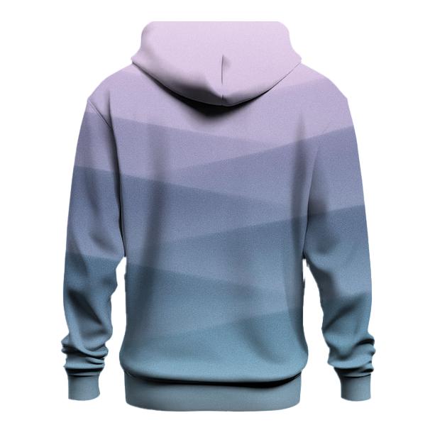Arctic Twilight Gradient Steps zip-up hoodies