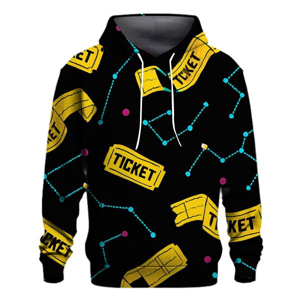 Arcade Prize Ticket Constellations custom hoodies