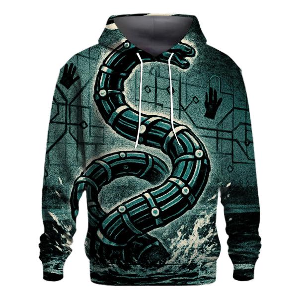 Midnight Subway Sea Serpent hoodies fashion