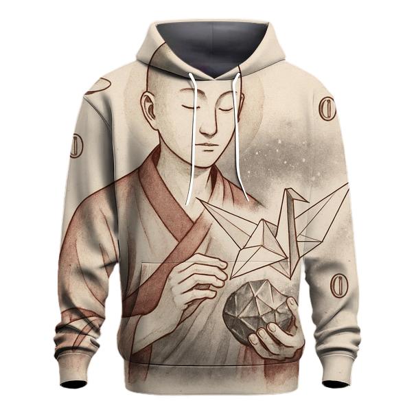 Origami Meteor Tea Ceremony graphic hoodies