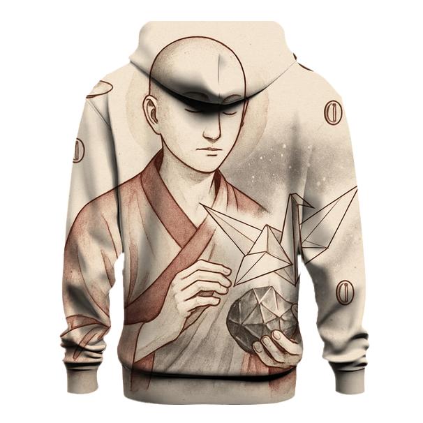 Origami Meteor Tea Ceremony graphic hoodies