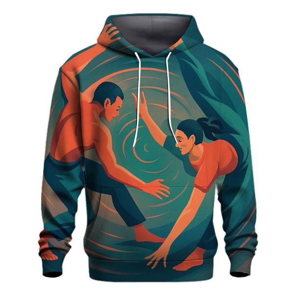 Capoeira Spiral Rhythm Brazil pullover hoodies