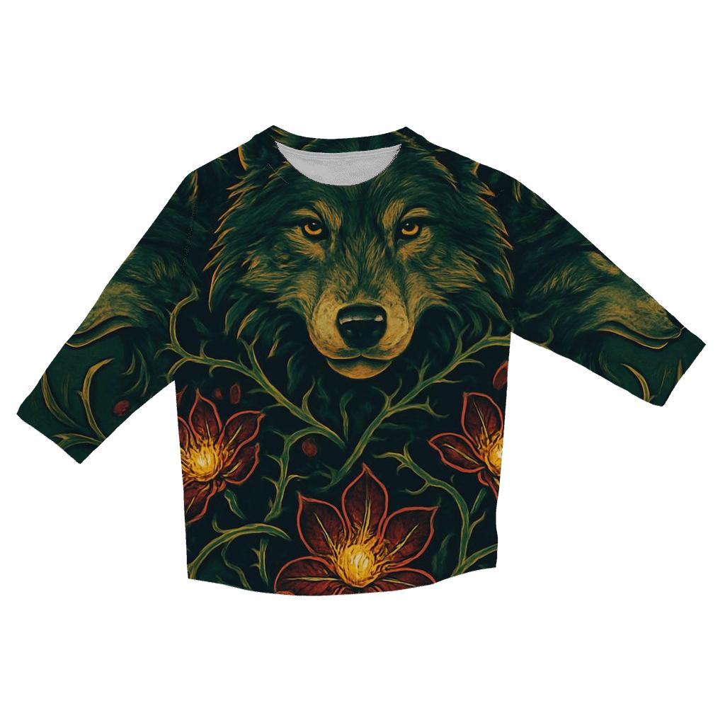 Botanical Stormpack Crest trendy 3/4 sleeve tops