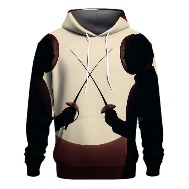 Fencing Eclipse Duel France custom hoodies