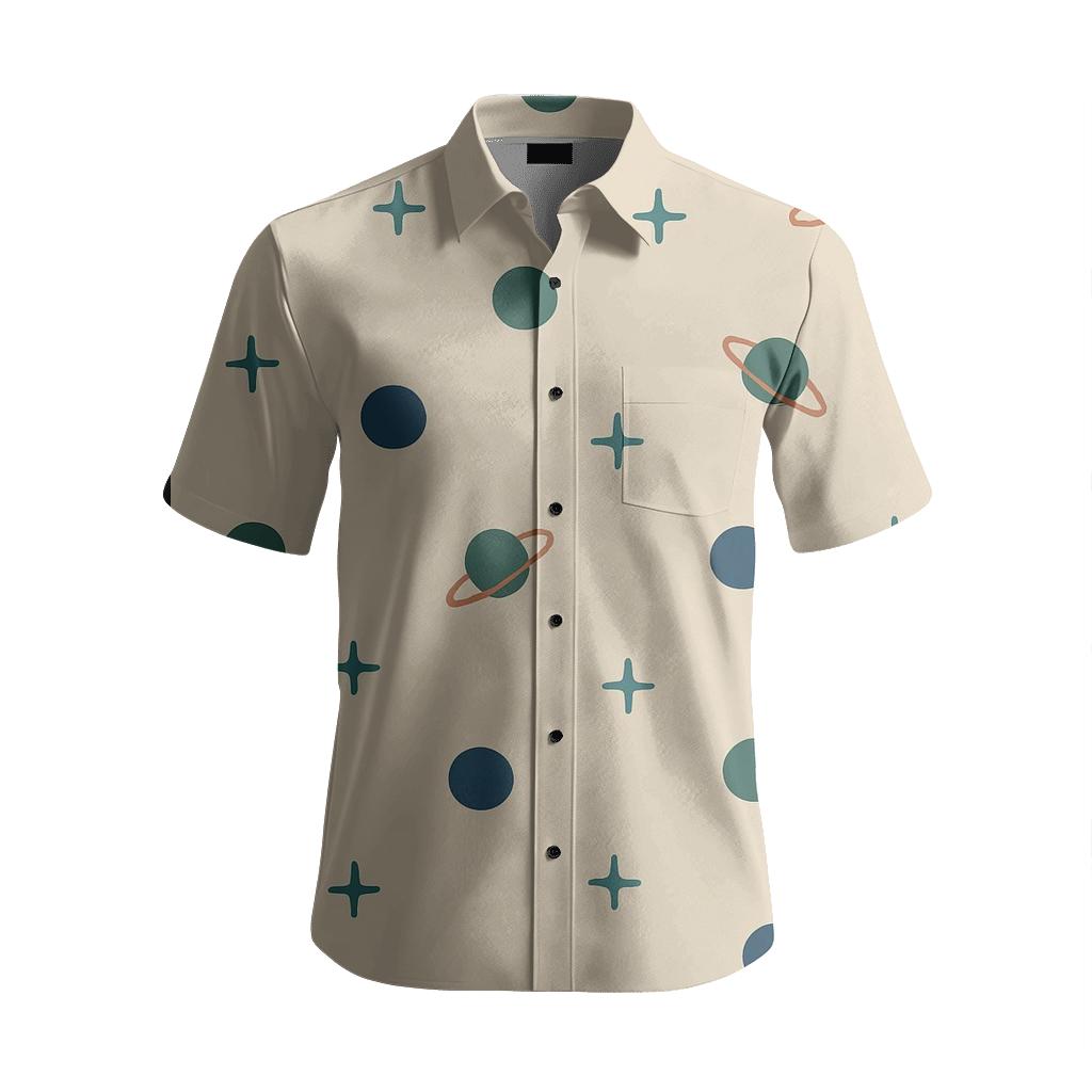 Exoplanet Micro Dot Scatter designer stitched shirts