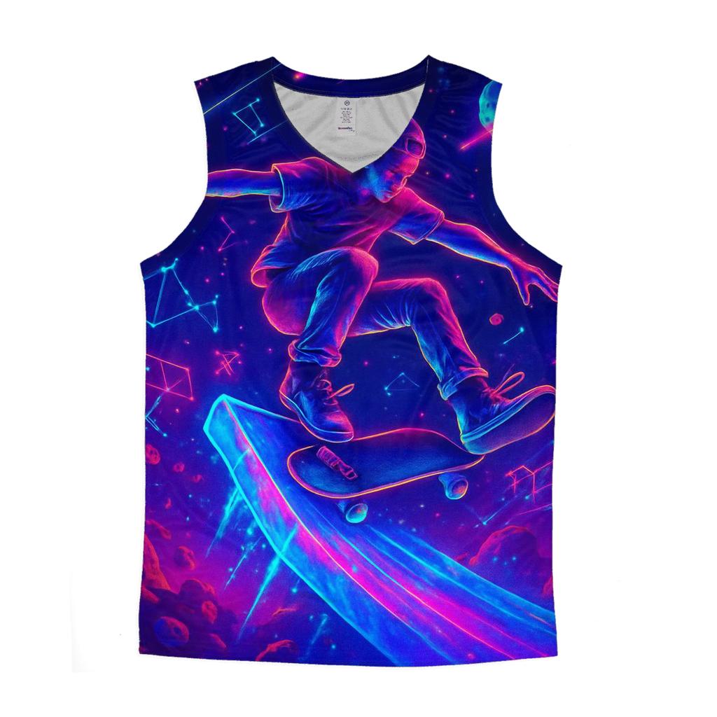 Comet Tail Skate Park stylish racerback tanks