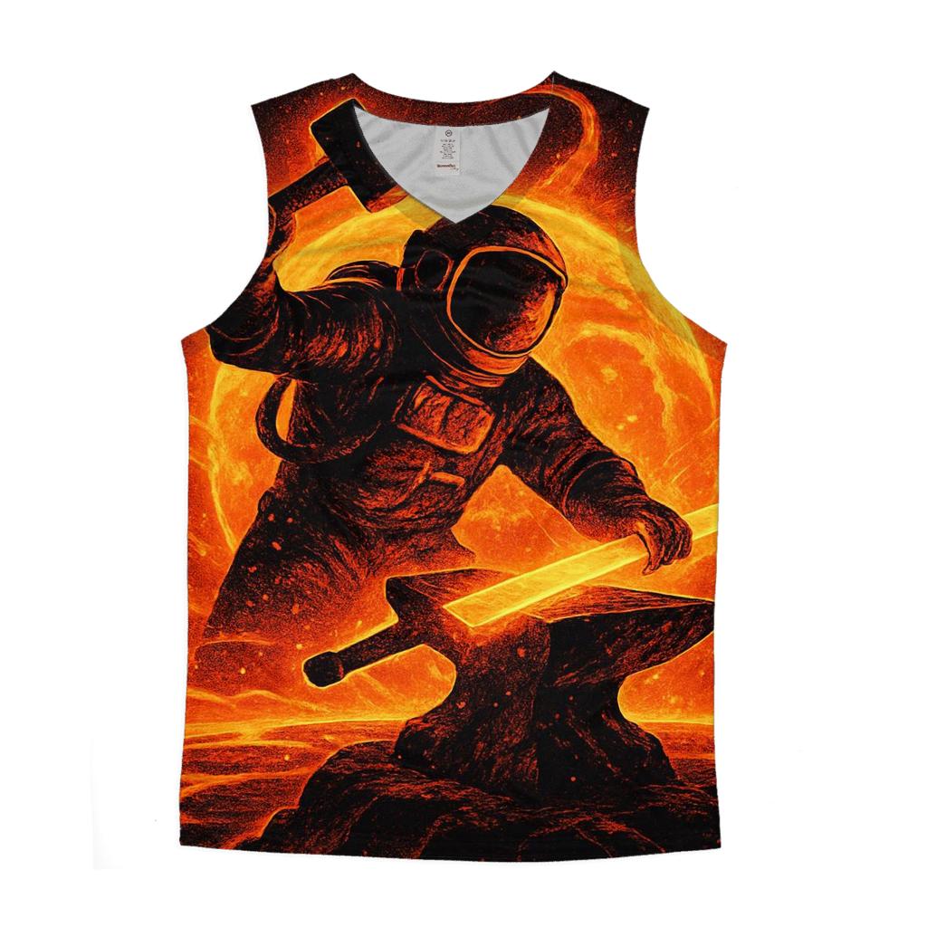 Solar Flare Smithy cotton sleeveless tops