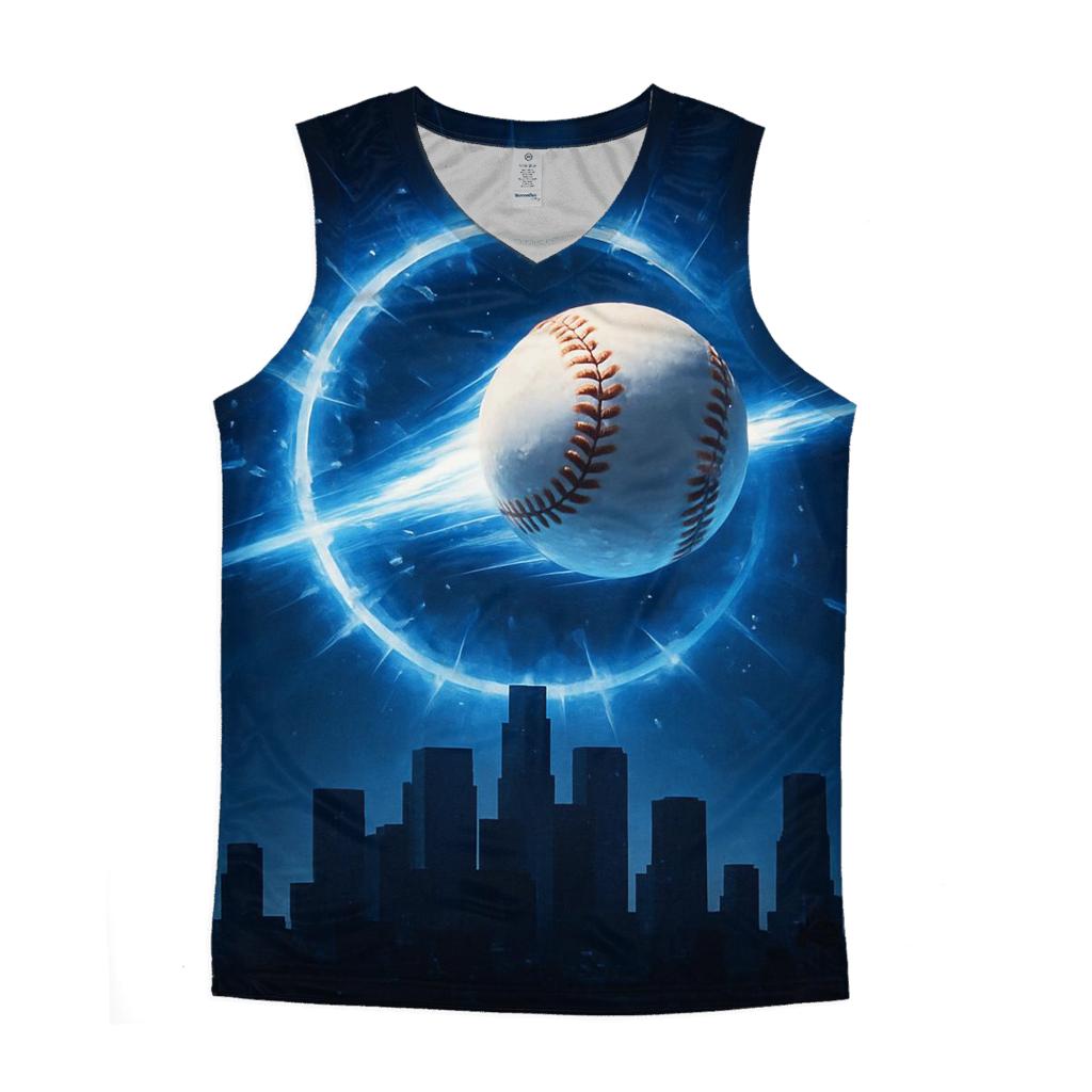 Skyline Home Run Shockwave personalized athletic tanks