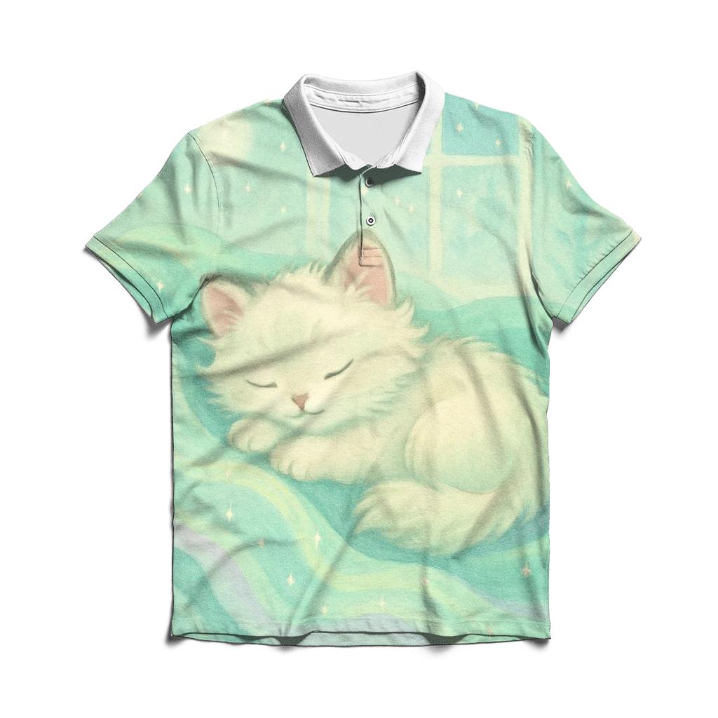 Aurora Blanket Nest Kitten premium cotton polo shirts