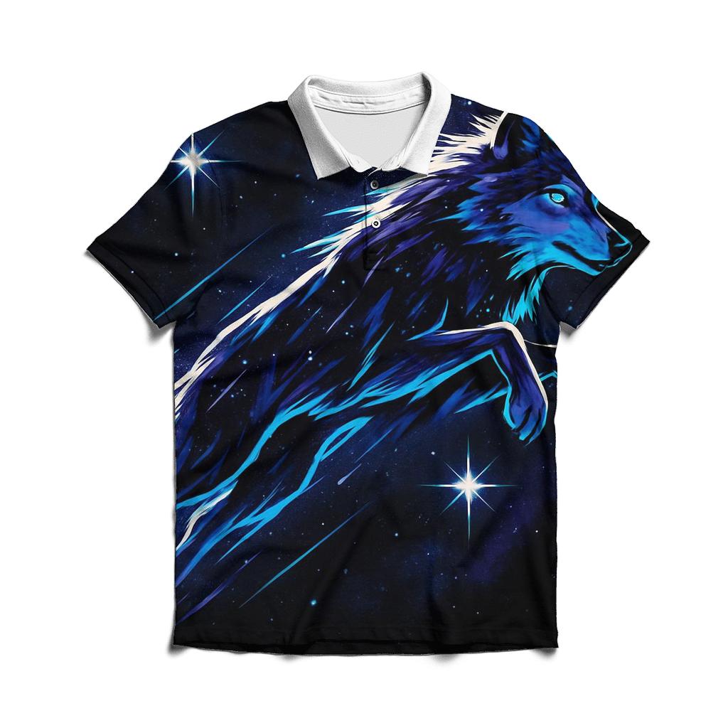 Meteor Fur Phantom Wolf premium cotton polo shirts