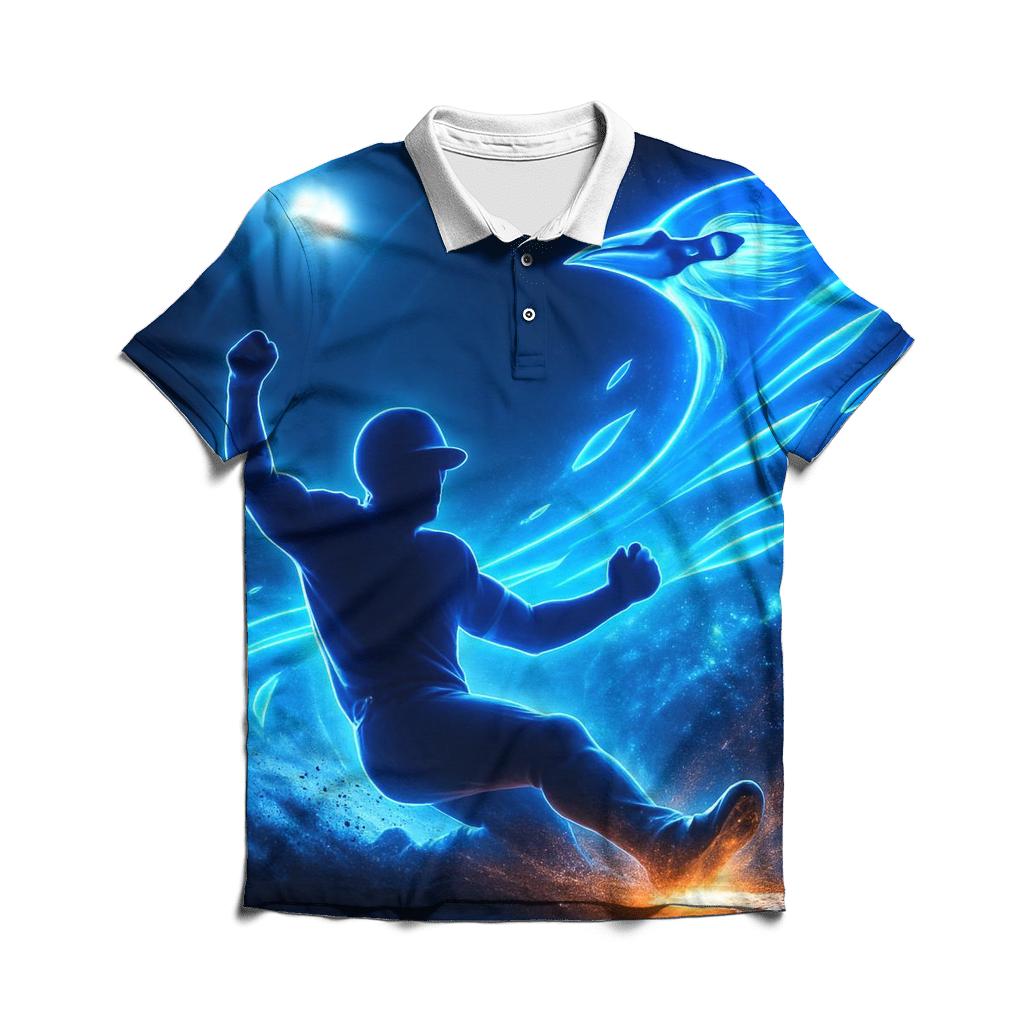Blue Jays Comet Slide Into Home stylish collar polo tees
