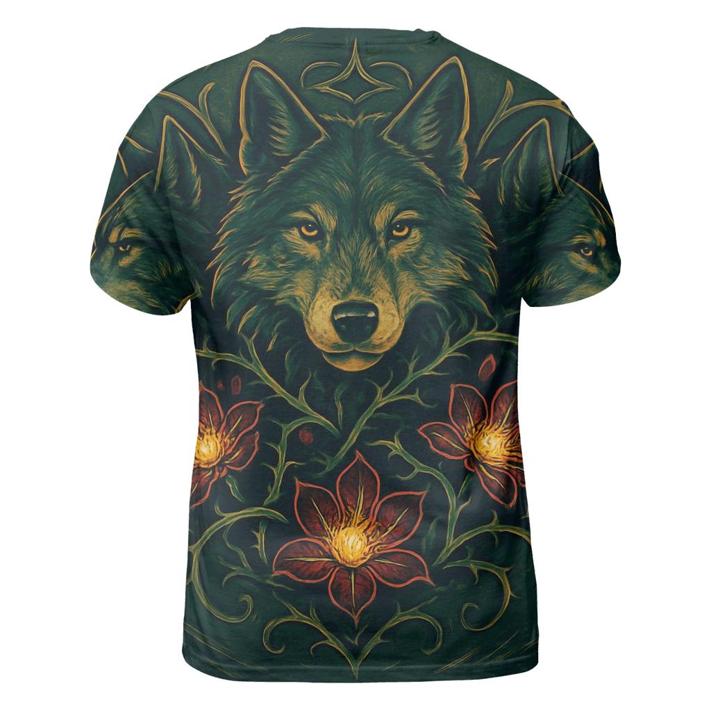 Botanical Stormpack Crest trendy printed shirt styles