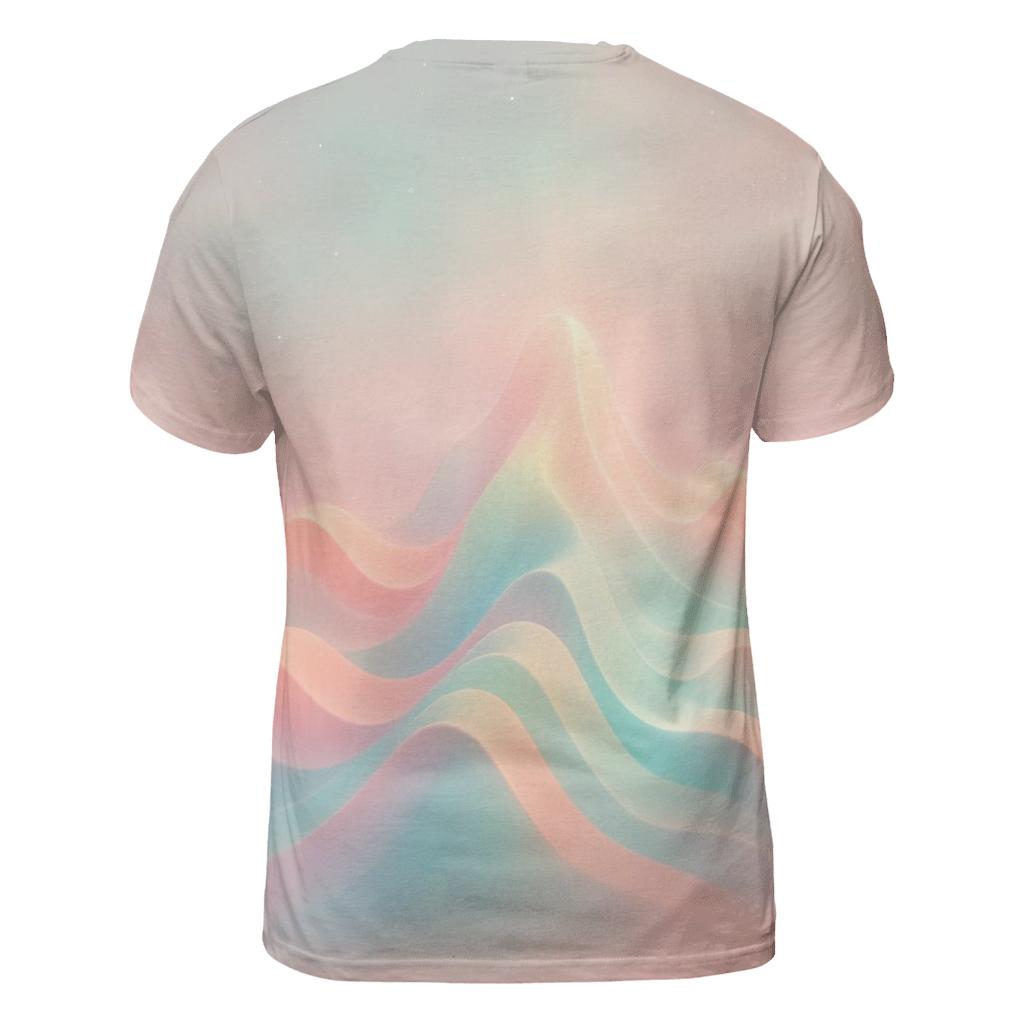 Aurora Fold Horizon creative print fashion shirts