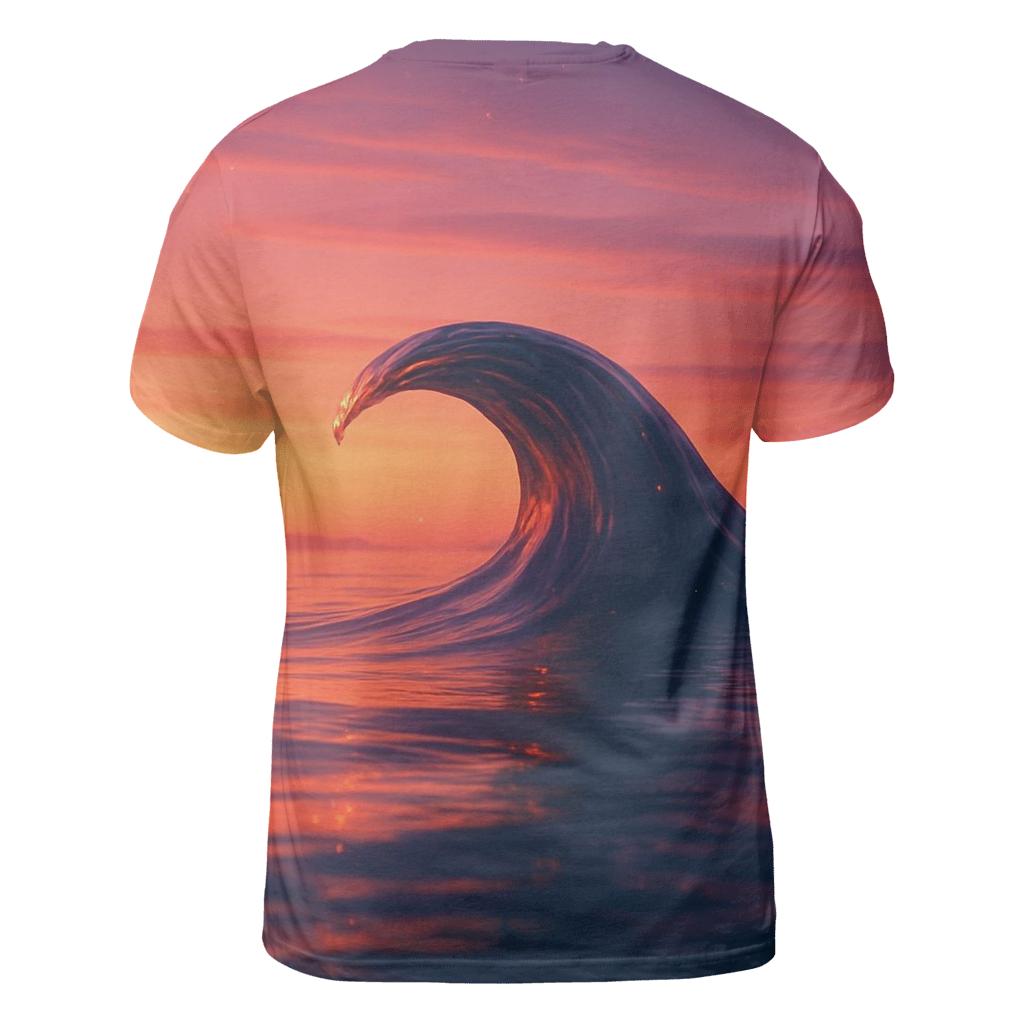 Glass Horizon Serenade artistic all-over print tops