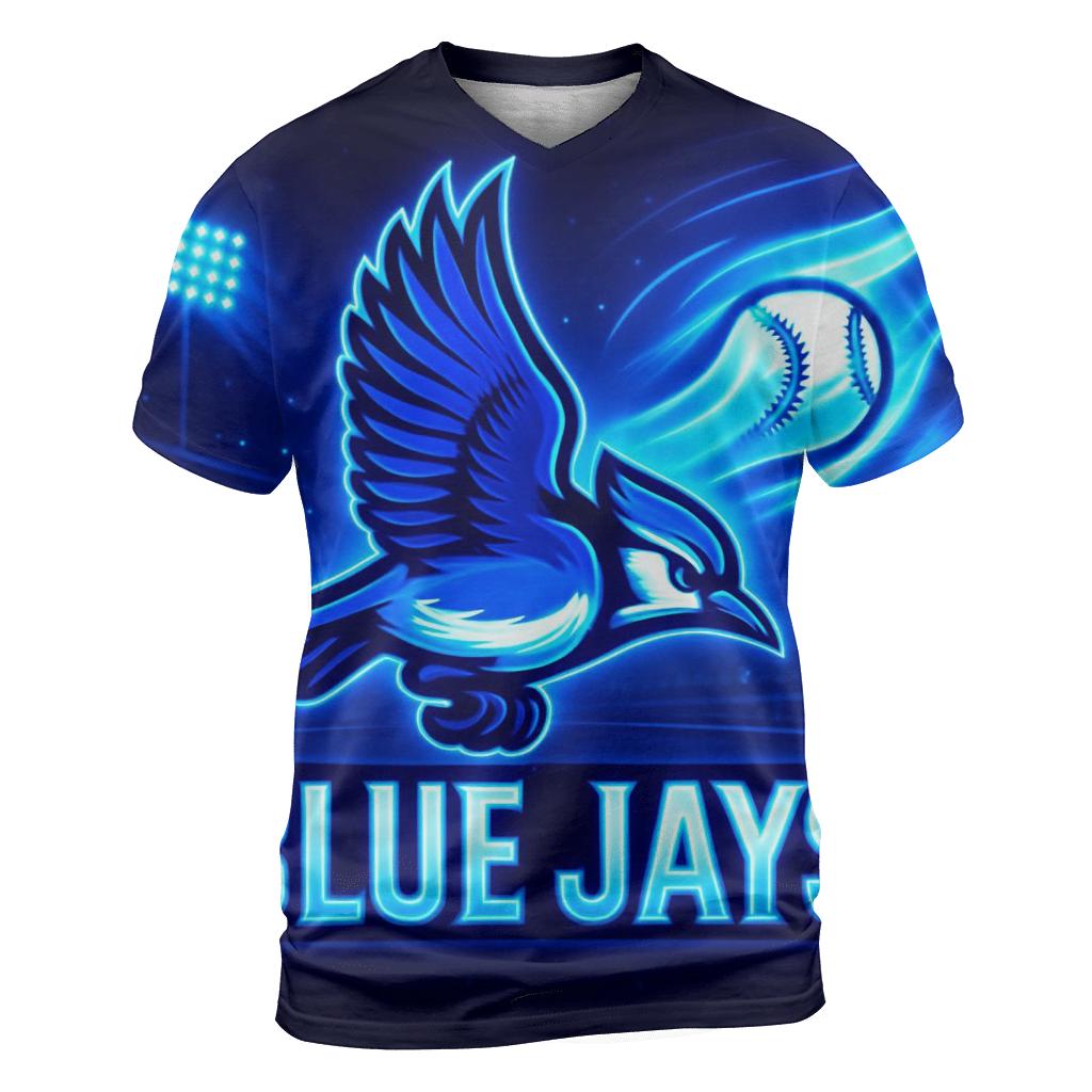 Blue Jays Aurora Fastball statement graphic shirts