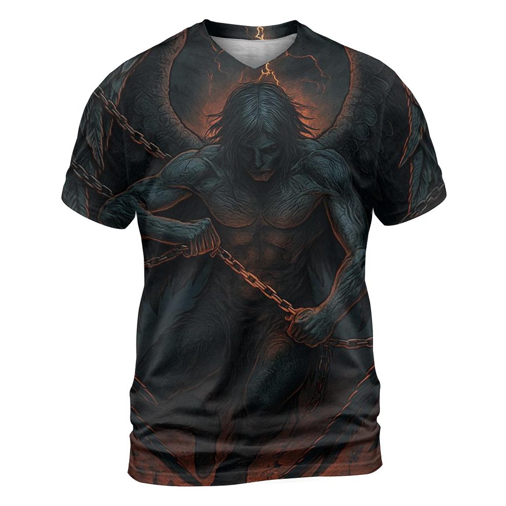 Seraph Of Chains And Cinders artistic all-over print tops