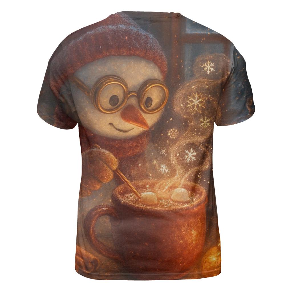 Snowman Cocoa Chemistry Lab custom all-over print shirts